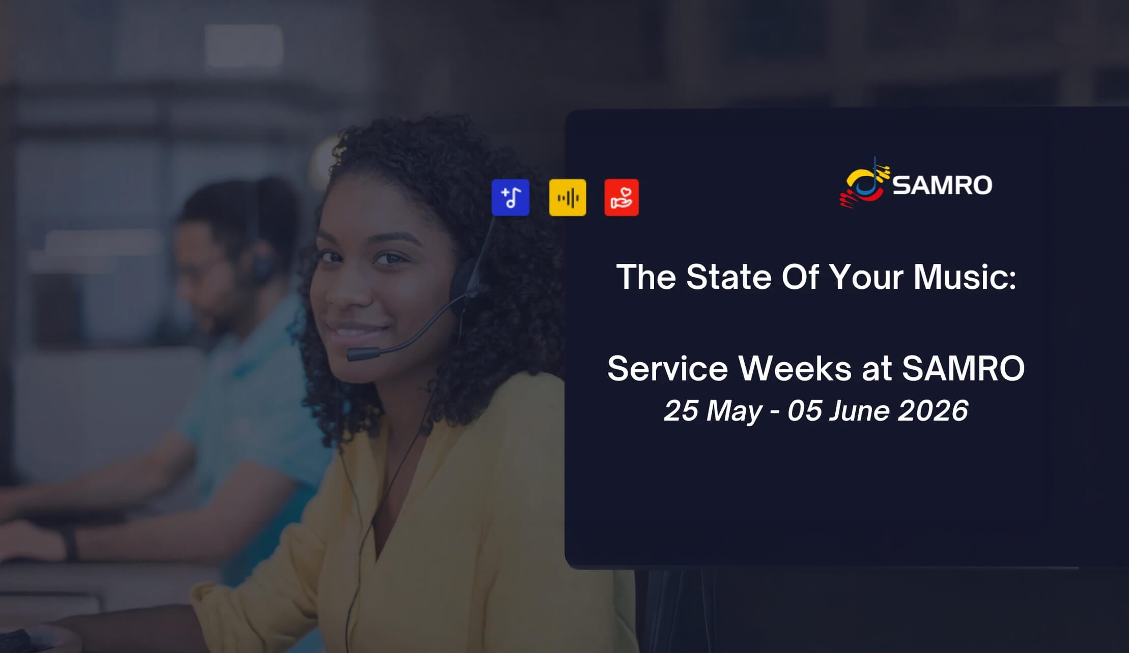 SAMRO Invites Members to The State of Your Music Service Weeks